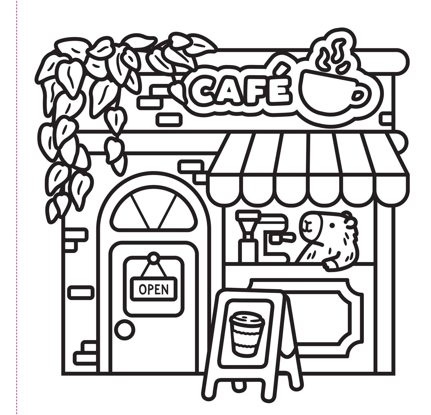 Color Me Comfy Adult Coloring Book