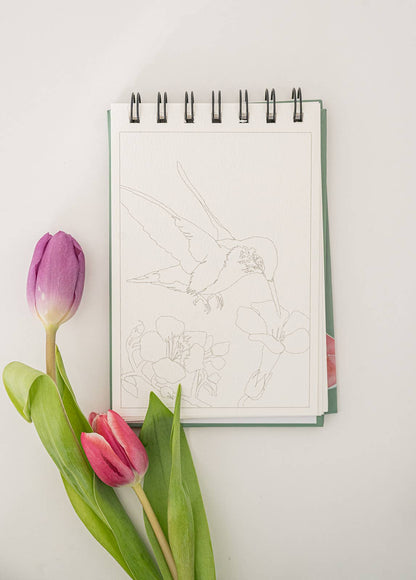 Little Bit of Summer - Mini Watercoloring Book