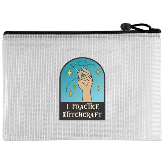 Snarky Bag - I Practice Stitchcraft