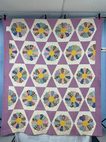 Lavender Dresden Quilt