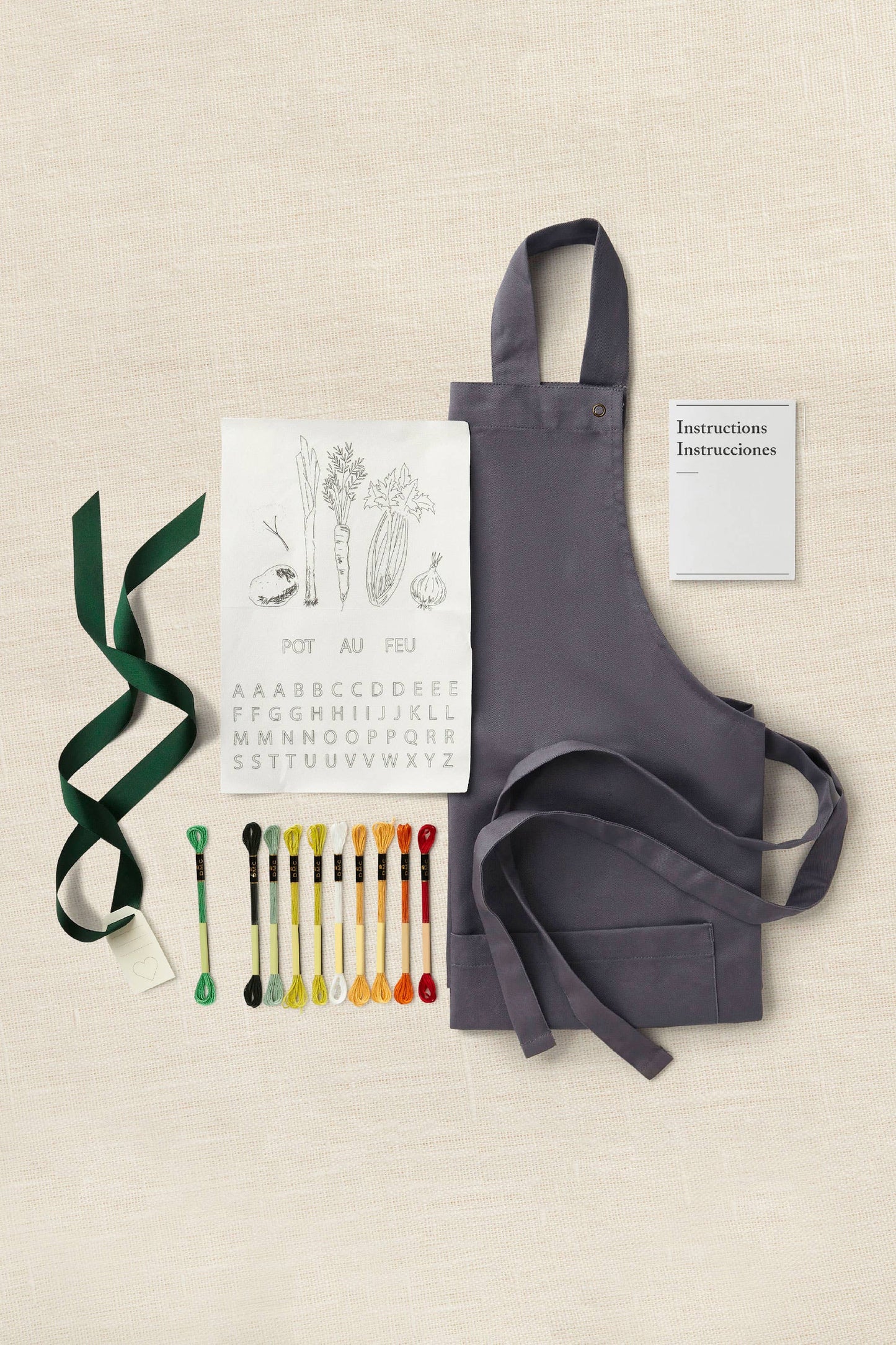 DMC Gift of Stitch Stitchable Apron Kit