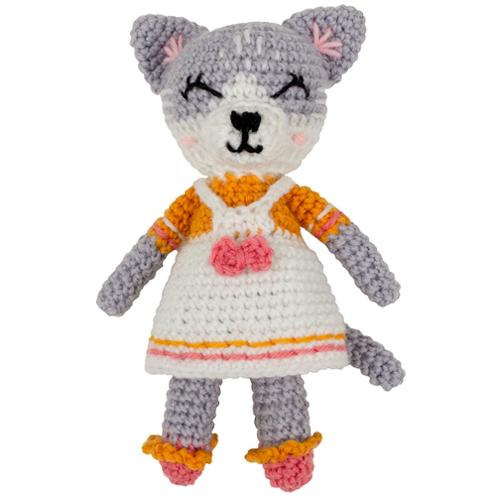 Crochet Kit - Lt. Gray Cat