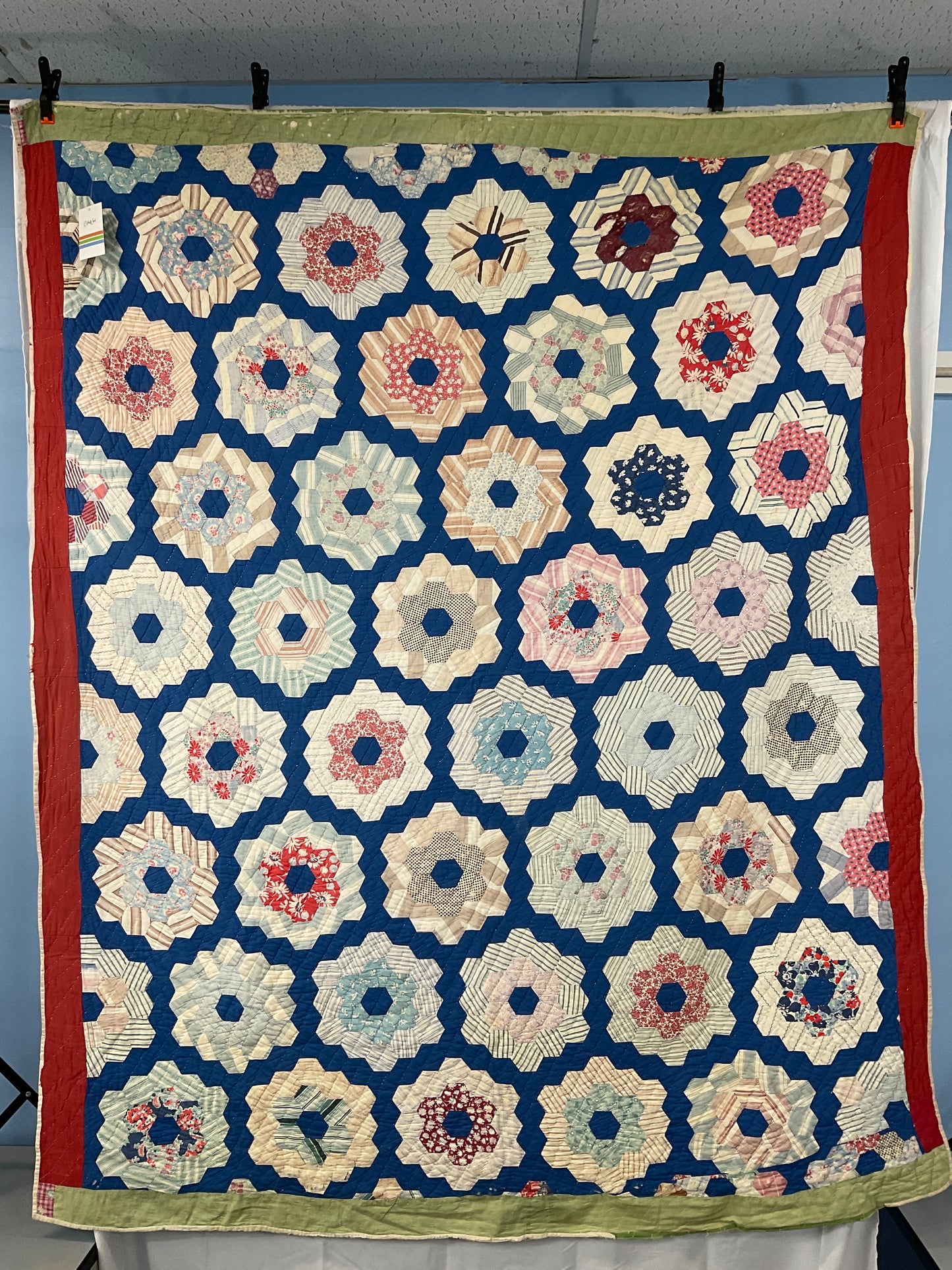 Grandmother’s Garden Quilt