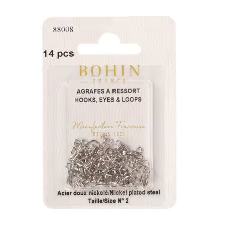 Bohin Hook, Eyes & Loops-Size#2