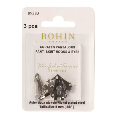 Bohin Pant/Skirt Hooks & Eyes
