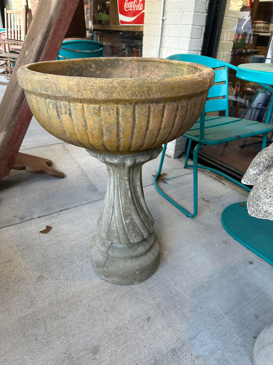 Planter and base (mismatched)