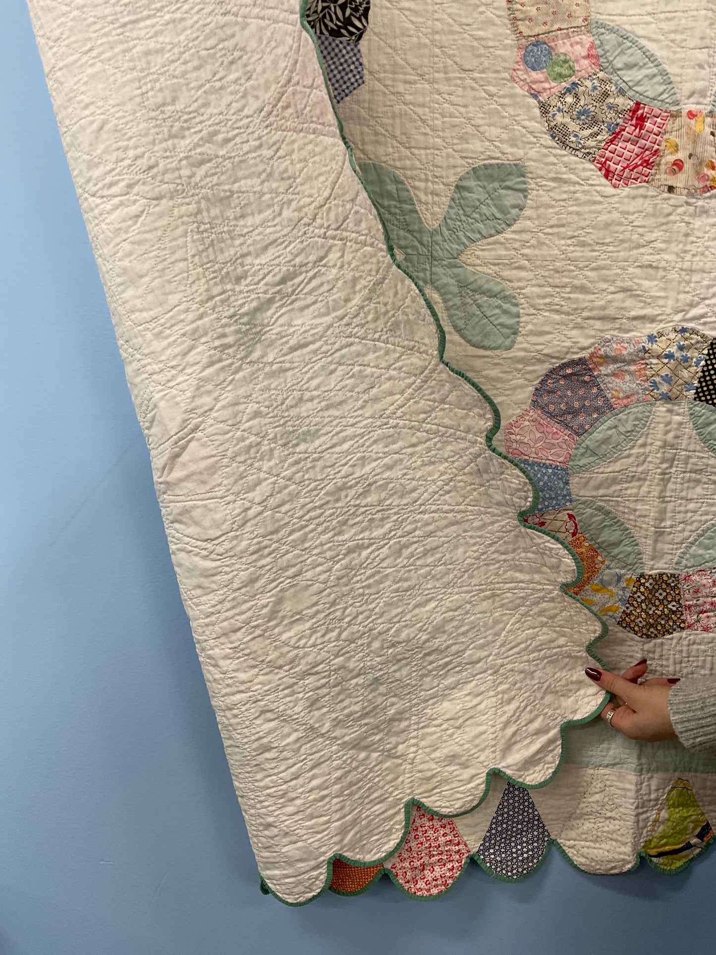 Scallop Edged Quilt