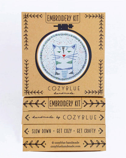 Nigel nine lives embroidery kit