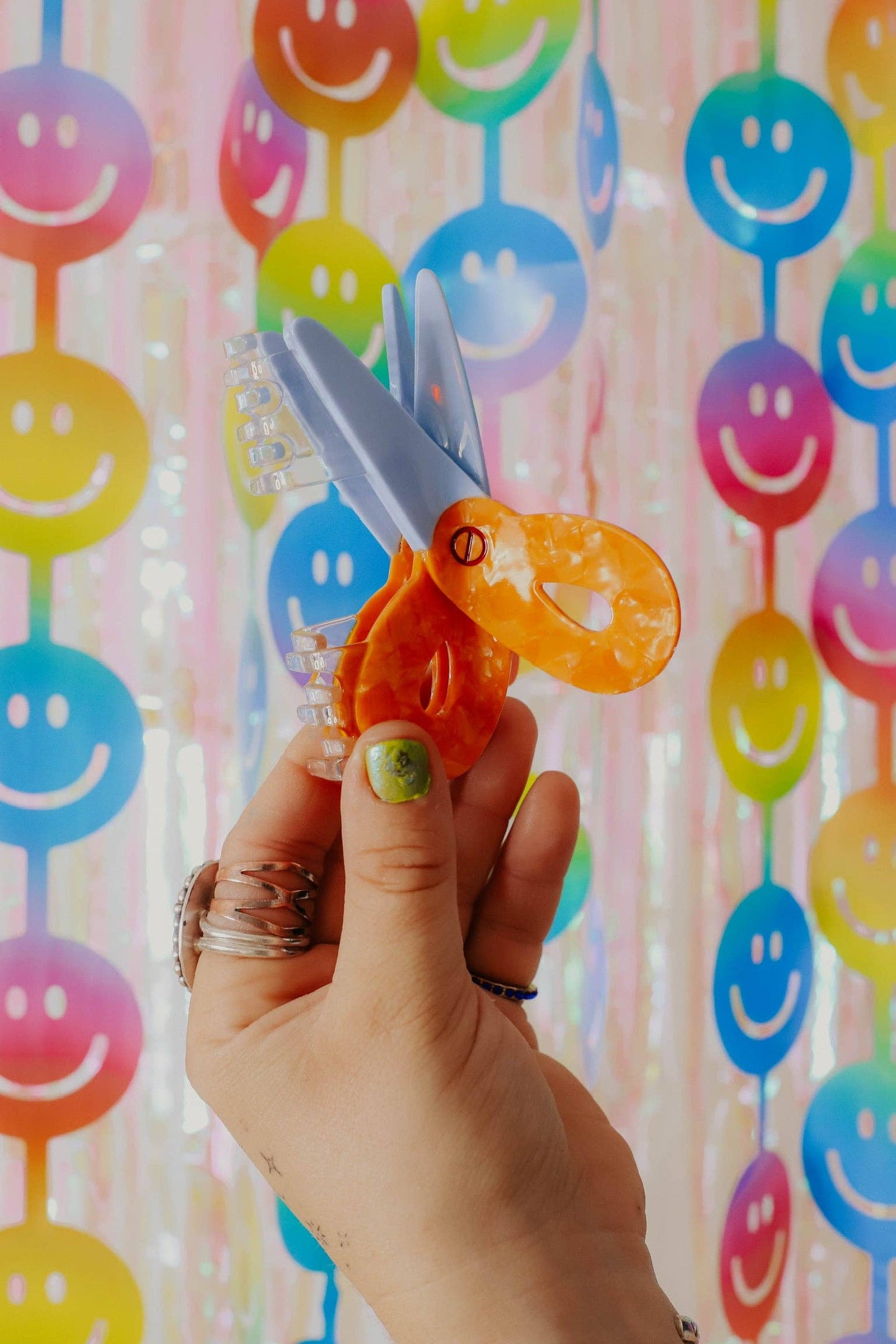 Scissors Hair Claw - Small