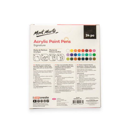 Acrylic Paint Pens Broad Tip Signature 24pc