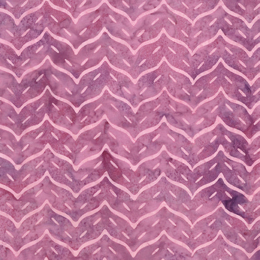 Chevron Wave Rose Batik