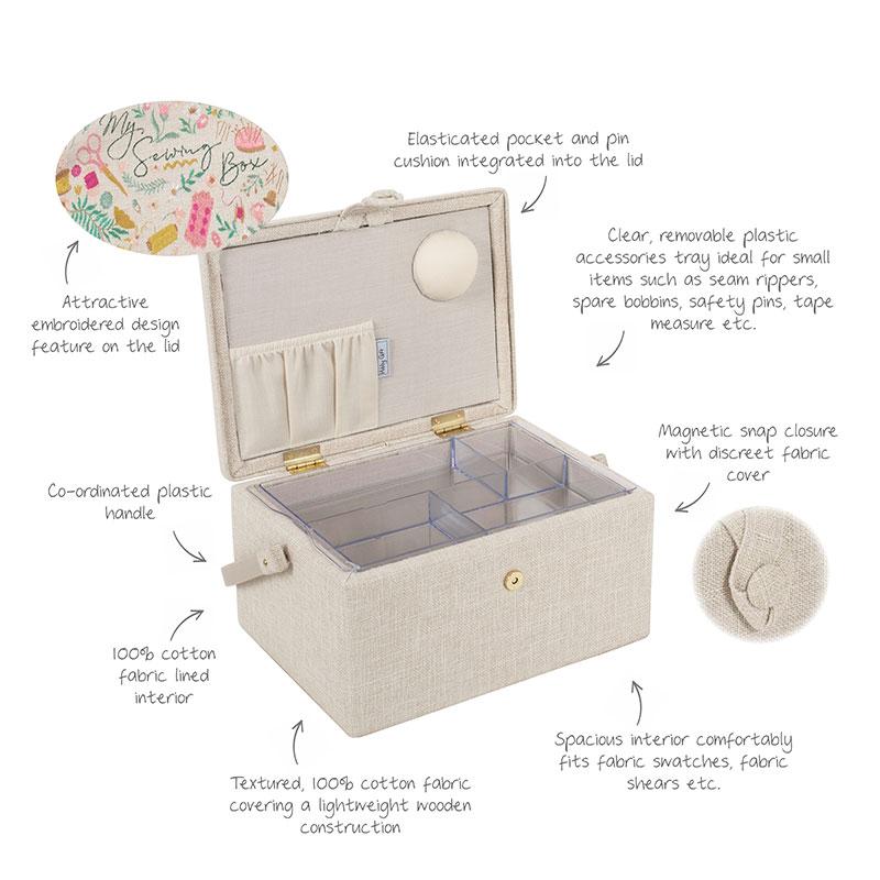 Embroidery Medium Sewing Box MRME 677