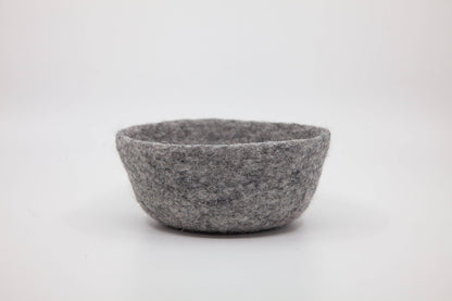 Felt Bowl - Small | Wool Felt Yarn Bowl | Knitting Bowl