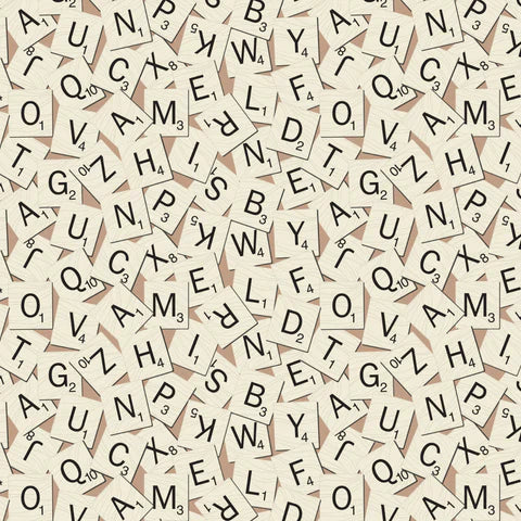 Hasbro Gaming Retro - Scrabble Tile Tan
