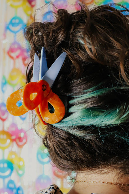 Scissors Hair Claw - Small