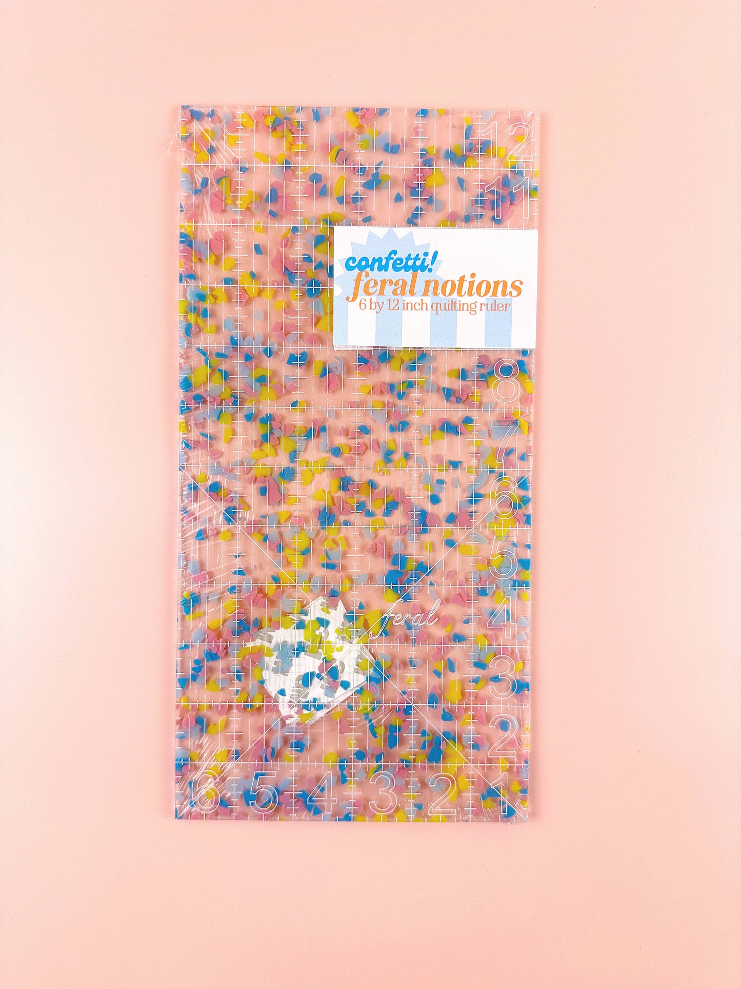 6 x 12 Confetti Quilting Ruler