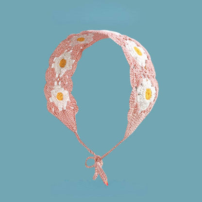 Handmade Crochet Flower Headband - Summer's Perfect Accessor
