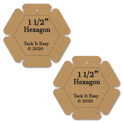 Tack it Easy Gadget 1 1/2" Hex TACKITEASY HEX150 Paper Pi#1