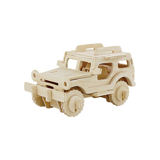 3D Wooden Puzzle: SUV