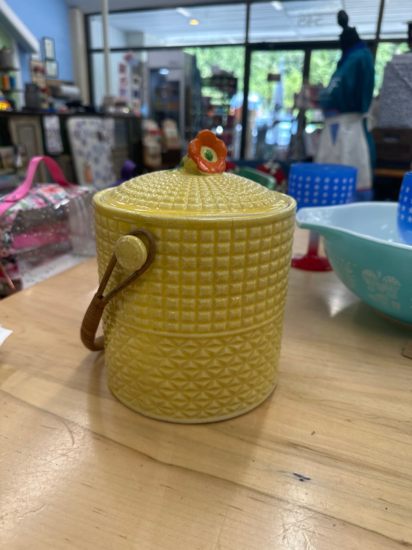 Vintage Japanese cookie jar