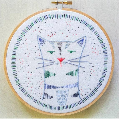 Nigel nine lives embroidery kit