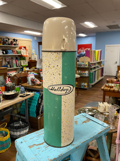 Vintage 1950s “Holiday Thermos”