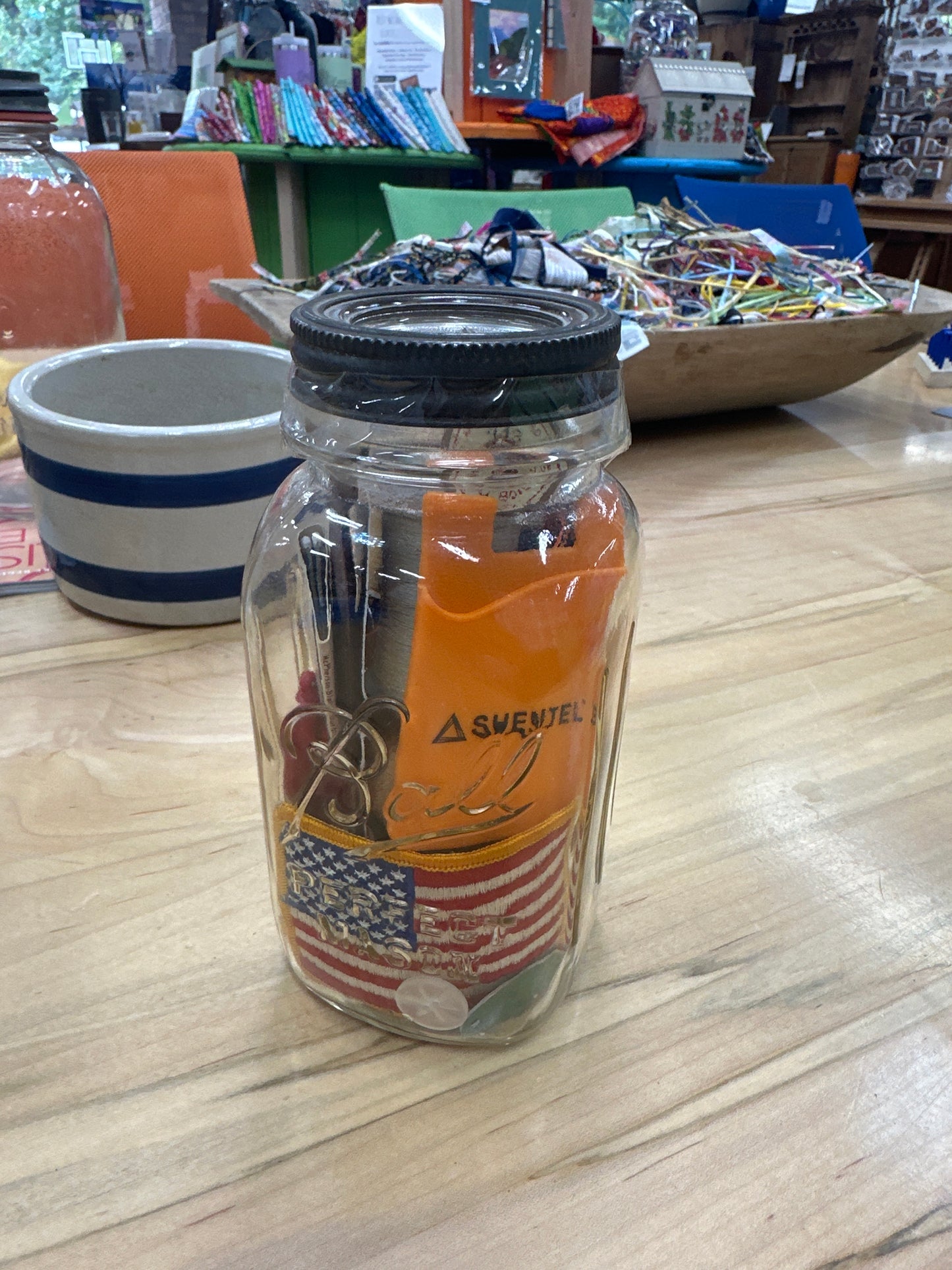 Vintage Ball Mason Mystery Jar