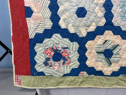 Grandmother’s Garden Quilt