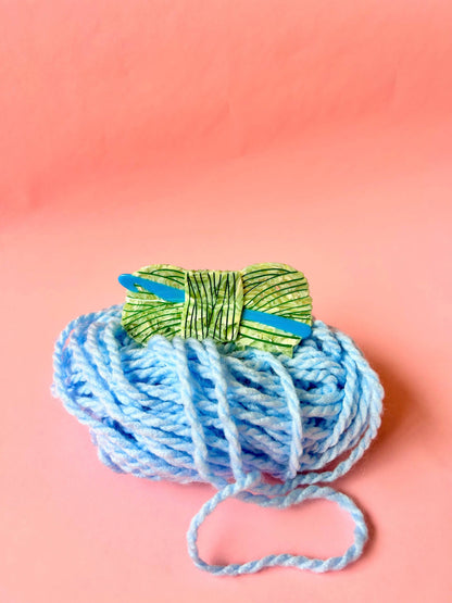 Crochet Yarn Hair Claw