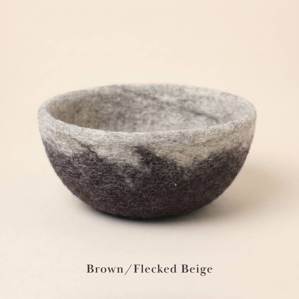 Felt Bowl - Small Ombre | Wool Yarn Bowl | Knitting Bowl