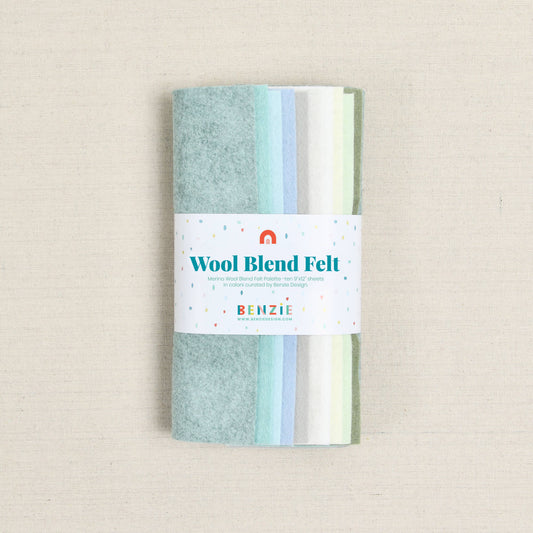 Wool Felt Sheets, First Frost