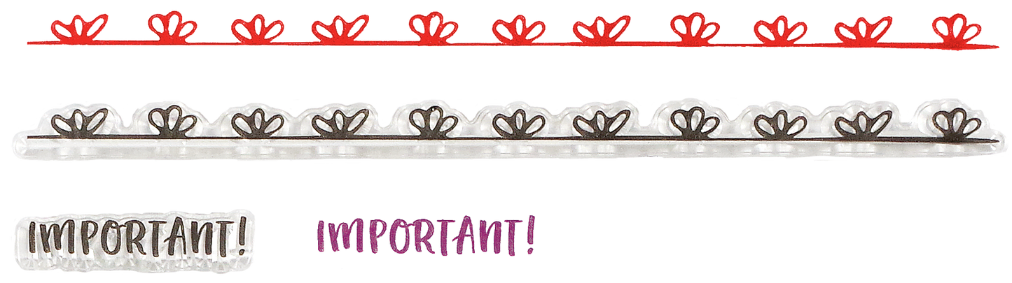 Dot Journaling Clear Stamp Set