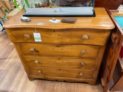 Antique Cottage Pine Chest