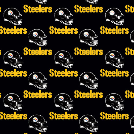 Black Pittsburgh Steelers Cotton