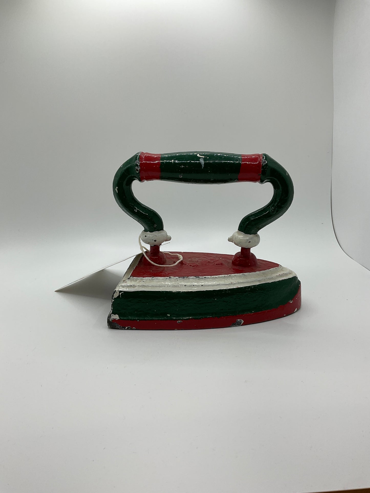 Green Red White Iron Weight