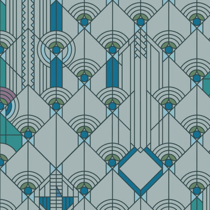 Squares Surrounding Squares Quilt Kit - Frank Lloyd Wright