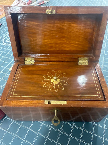 Vintage tea caddy