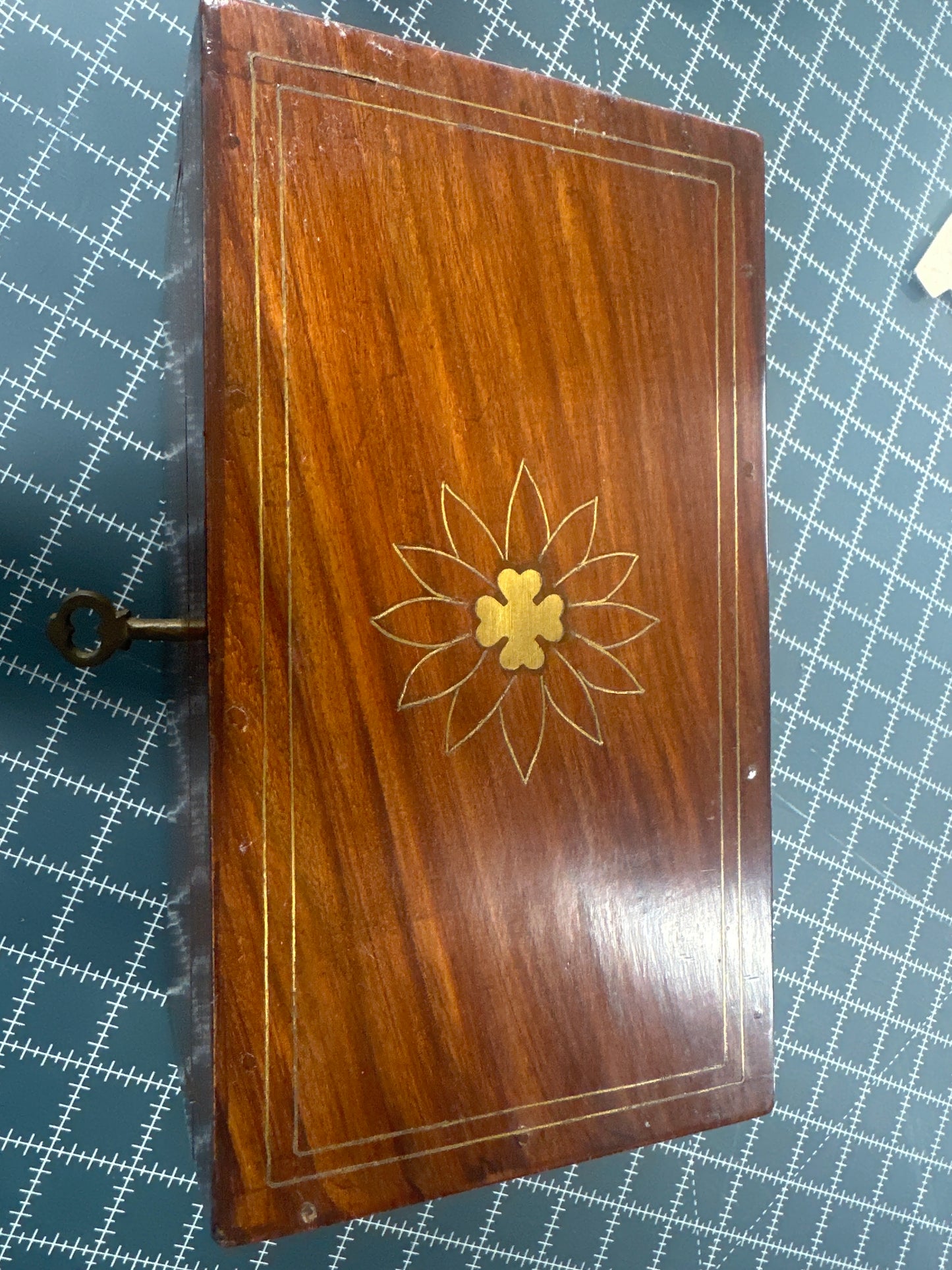 Vintage tea caddy