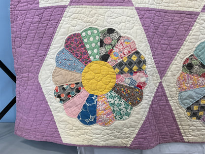 Lavender Dresden Quilt