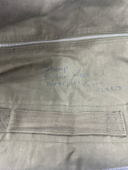 Vintage made in Japan military duffle bag