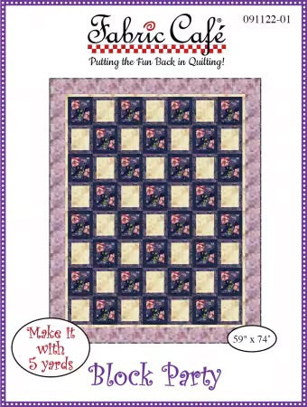 Block Party: 5-yard Quilt Pattern