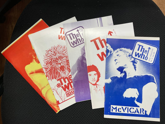 Vintage The Who magazine set of 5