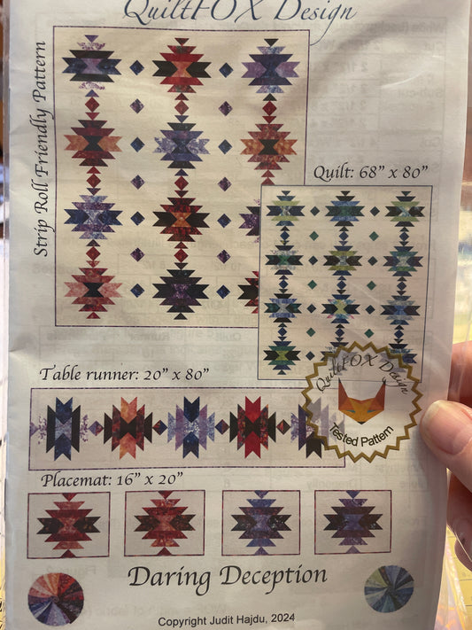 DARING DECEPTION Quilt Pattern