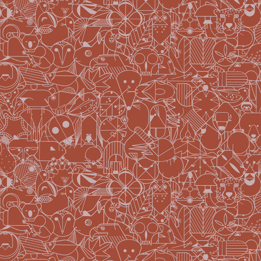 End Papers Basic (Burnt Brick)