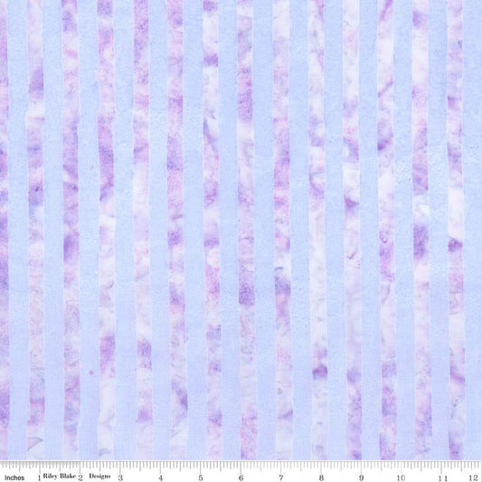 Expressions Batiks Elementals Get in Line Wisteria Skye