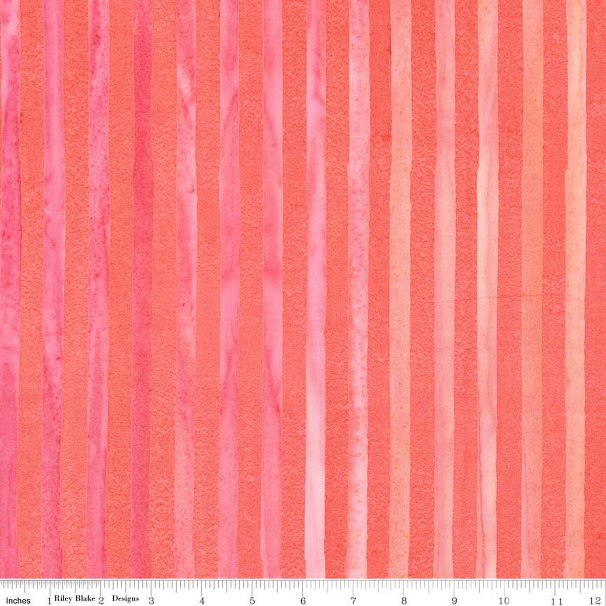 Expressions Batiks Elementals Get in Line Salmon Run