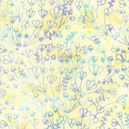 Sassy and Tweet (Yellow Cream) Batik