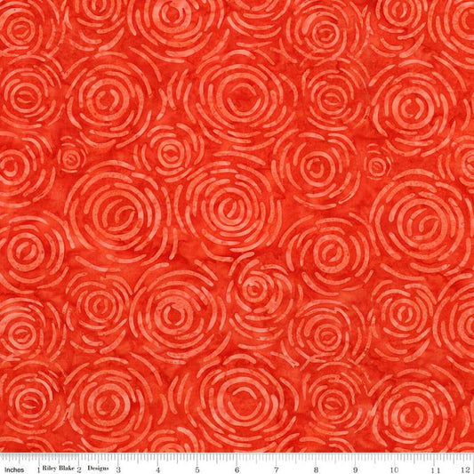 Expressions Batiks Carnival Glass Papaya