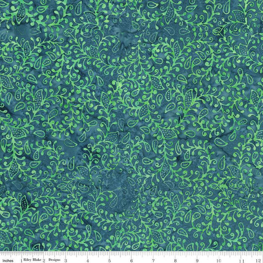 Expressions Batiks Carnival Glass Denim Bijou