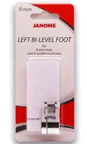 Left Bi-Level Foot for 9mm machines